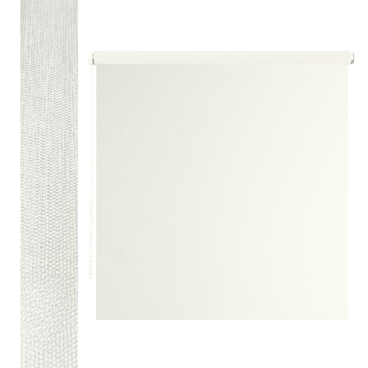 Cortina Roller BLackout Rayme - White