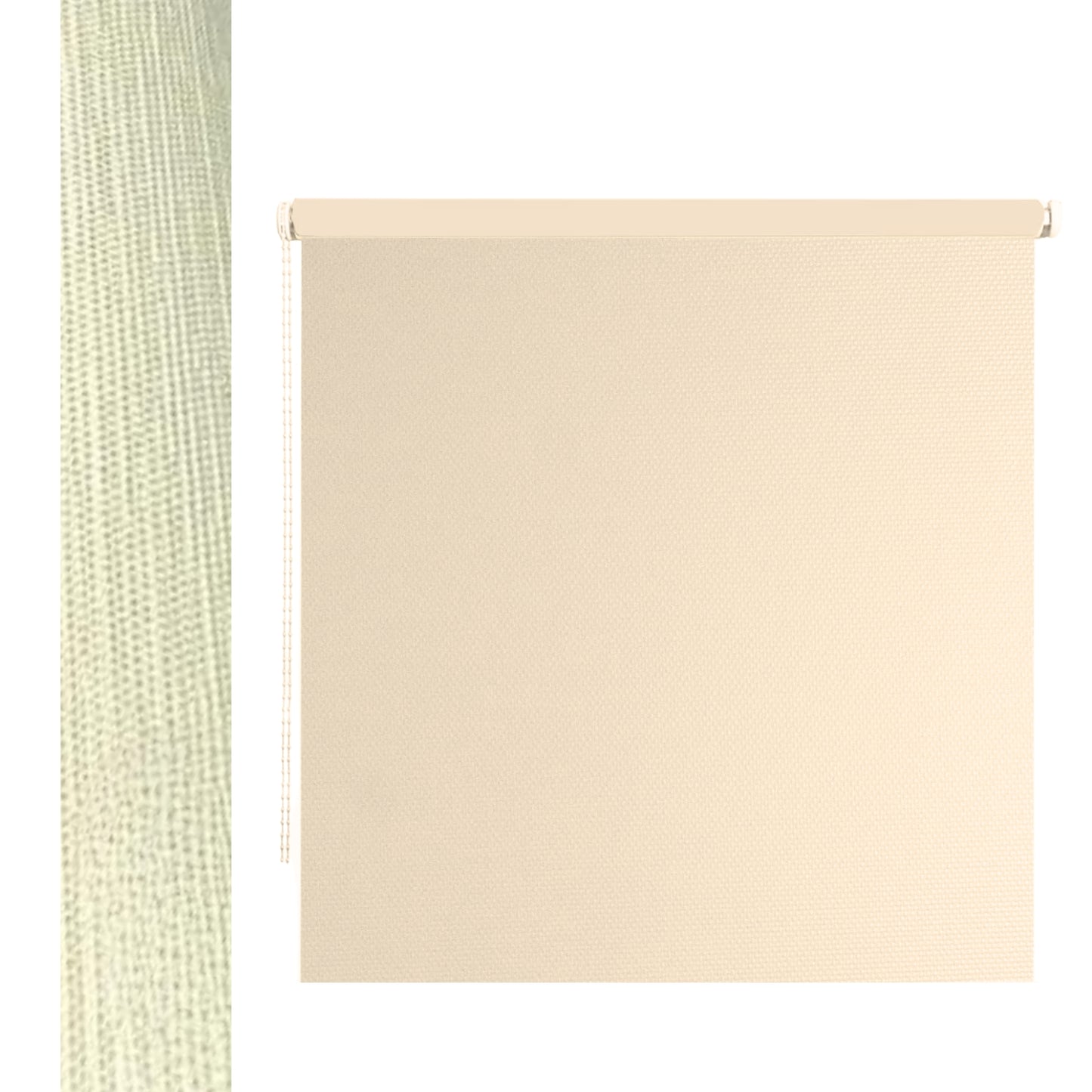 Cortina Roller BLackout Rayme - Cream
